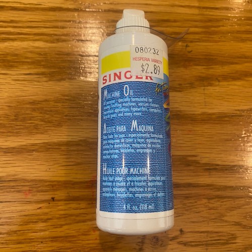 Singer machine oil all purpose - oil,