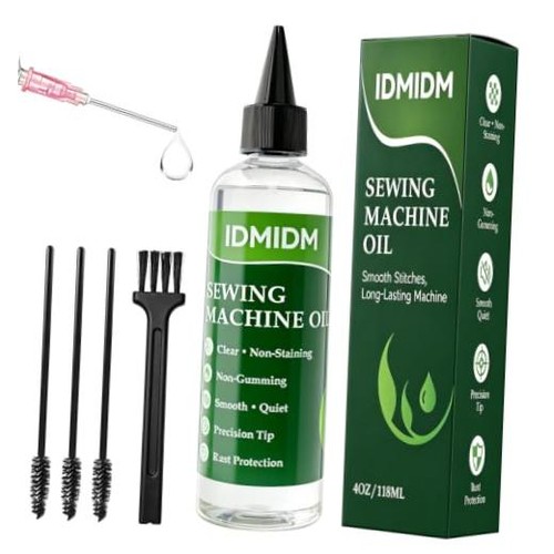 Sewing machine oil and - machine,