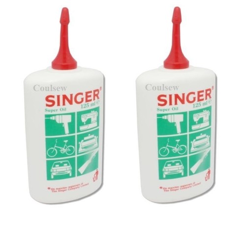 2x125ml singer sewing - singer, machine