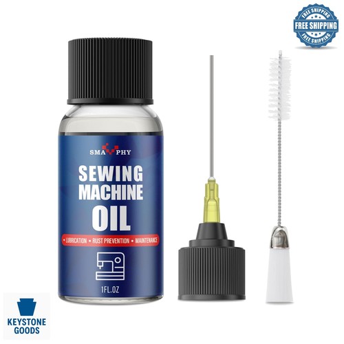 Sewing machine oil kit with - machine,