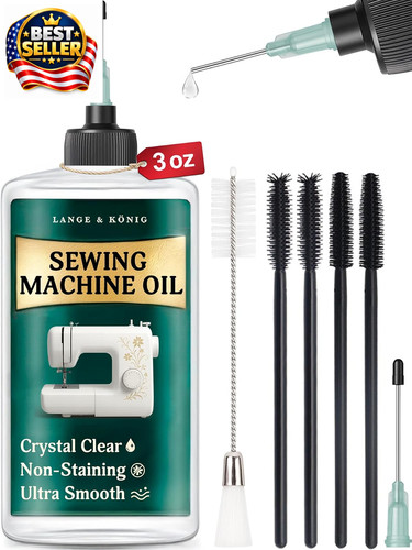 Sewing machine oil - 3.4, set