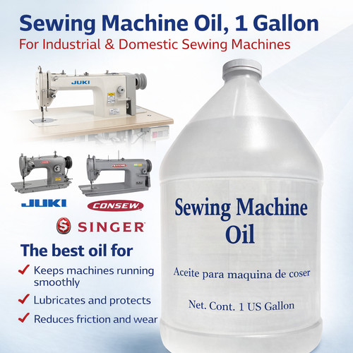 Sewing machine oil gallon - machine,